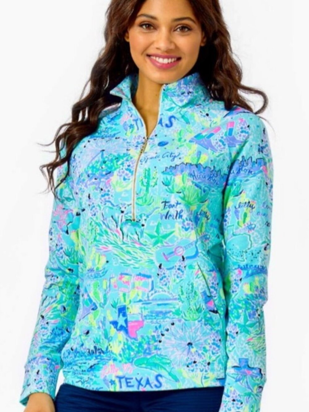 Lilly Pulitzer UPF 50 Skipper Popover - Picture 2 of 8